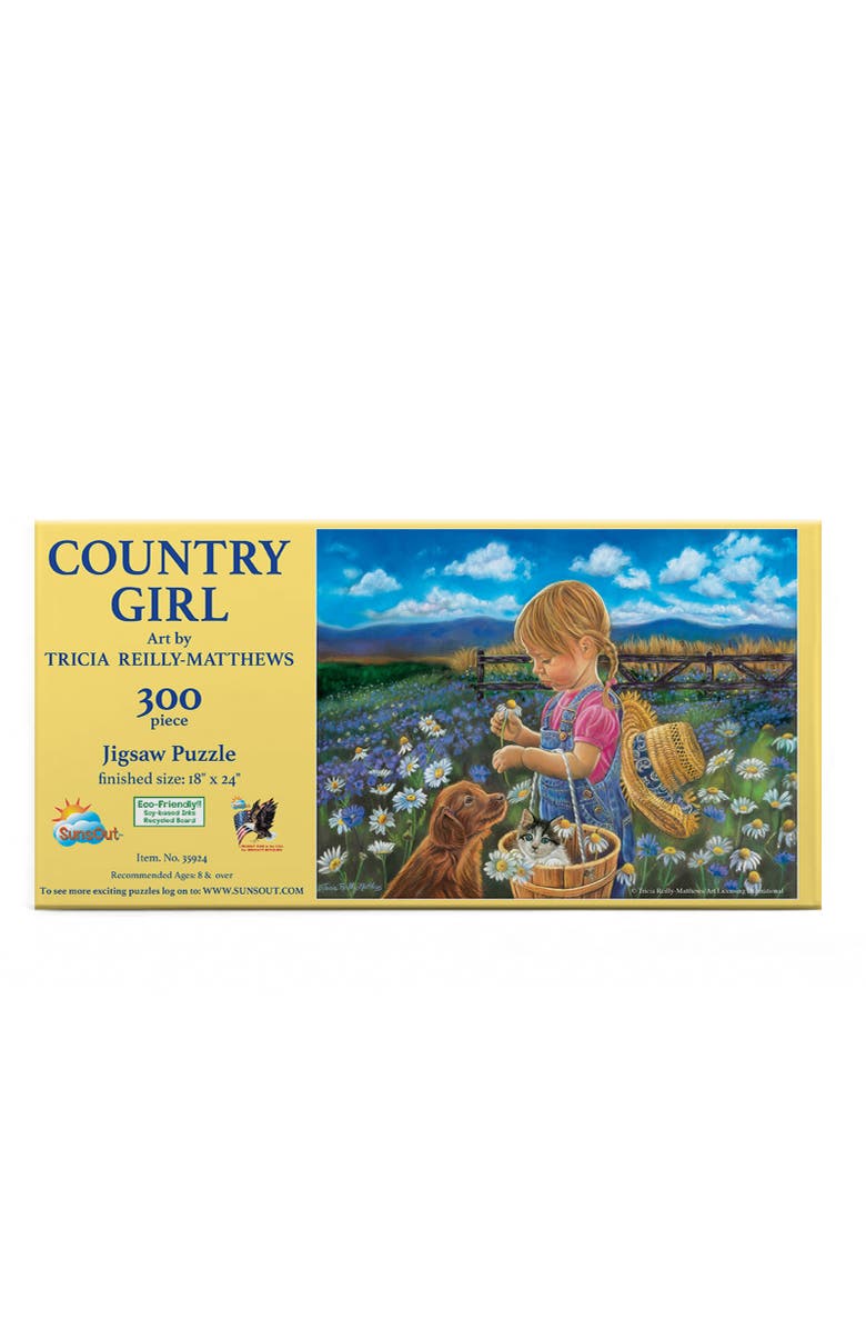 Sunsout Country Girl 300 piece Jigsaw Puzzle for Adults, Alternate, color,