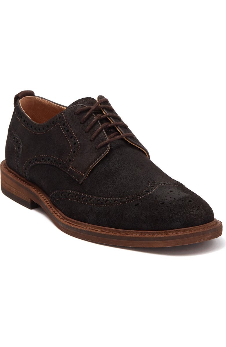 Warfield & Grand Davies Suede Wingtip Derby, Main, color,