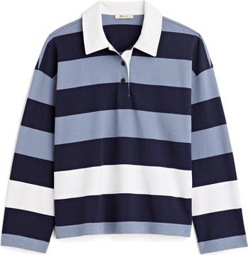 Long Sleeve Rugby Polo Shirt