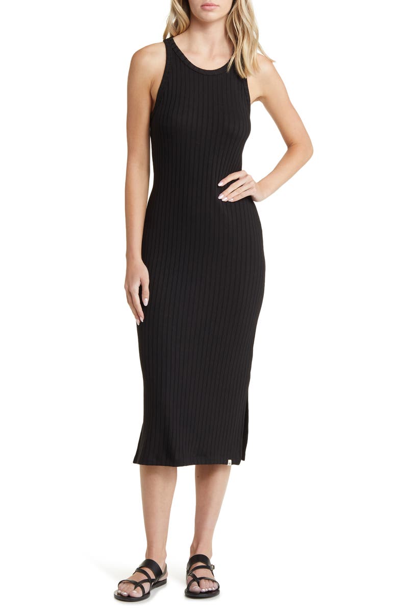 Rip Curl Premium Rib Racerback Dress, Main, color, 
