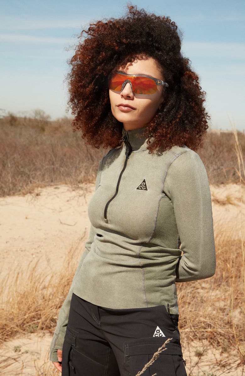 Nike Show X1 58mm Wraparound Sunglasses, Alternate, color, 