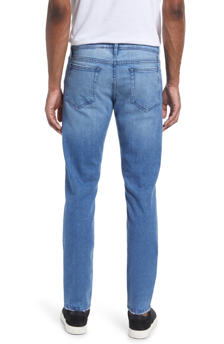 FRAME L'Homme Slim Fit Degradable Stretch Organic Cotton Jeans, Alternate, color, 