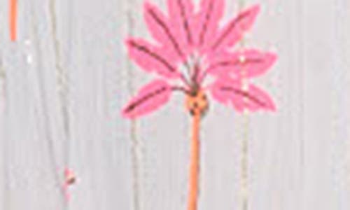Ranee's Ranees Printed Long Sleeve Duster In Pink