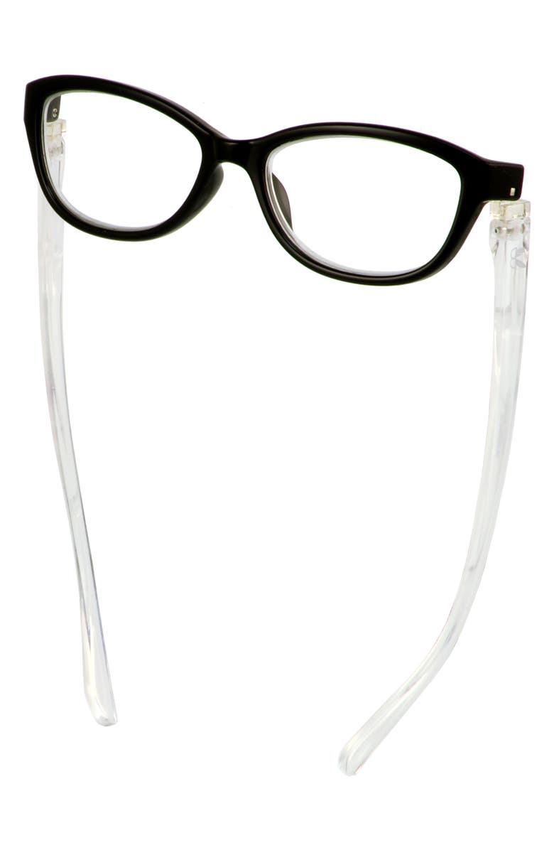 Bunny Eyez The Haley 48mm Oval Reading Glasses, Alternate, color, 