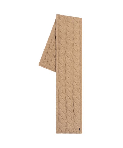 Chunky Cable Scarf
