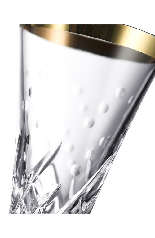 Waterford Celebrations Toasting Flute Crystal Glasses Set Of Two In Transparent