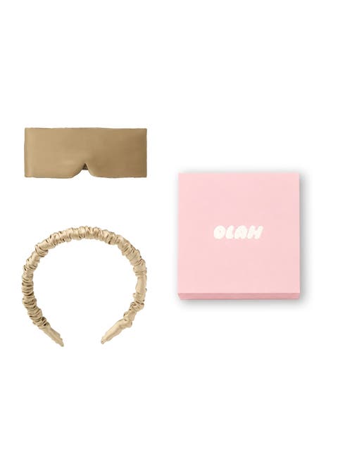 Bunny Ears Silk Scrunchie Trio Gift Set