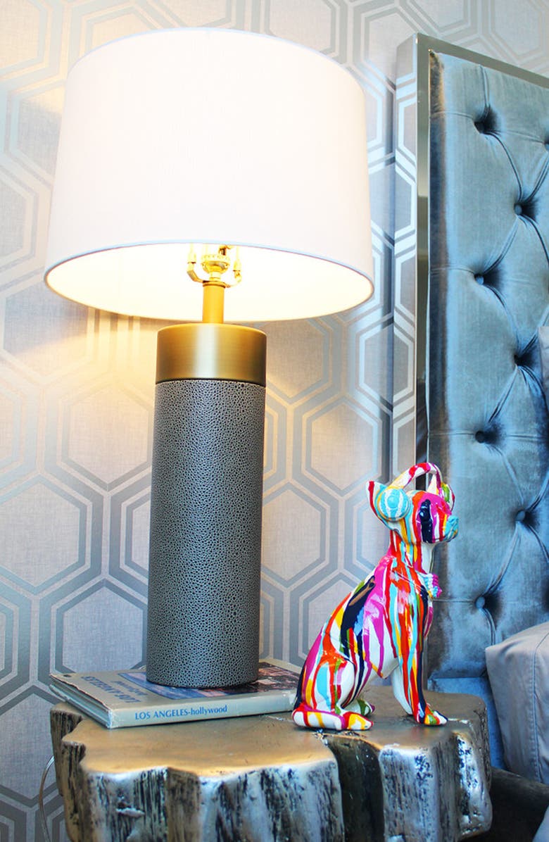 INTERIOR ILLUSIONS Graffiti Headphone Chihuahua Statue, Alternate, color, Multi-Color