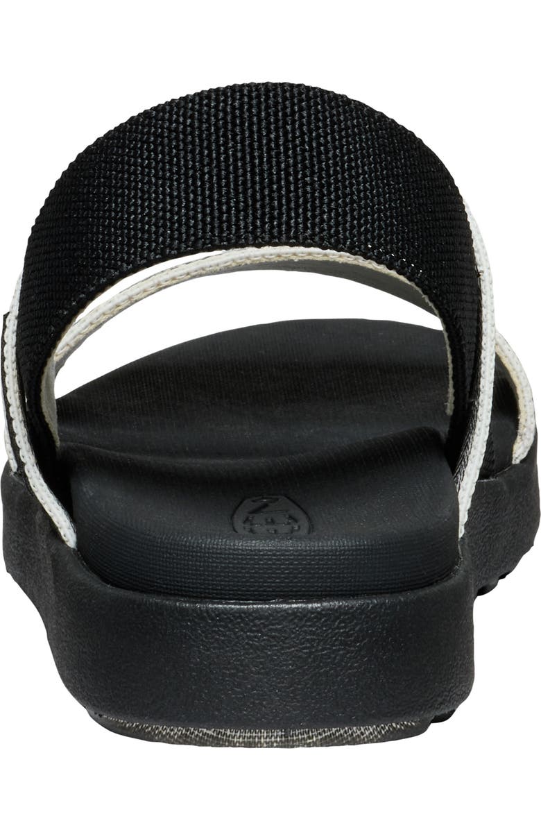 KEEN Elle Backstrap Sandal, Alternate, color, Black/ Star White
