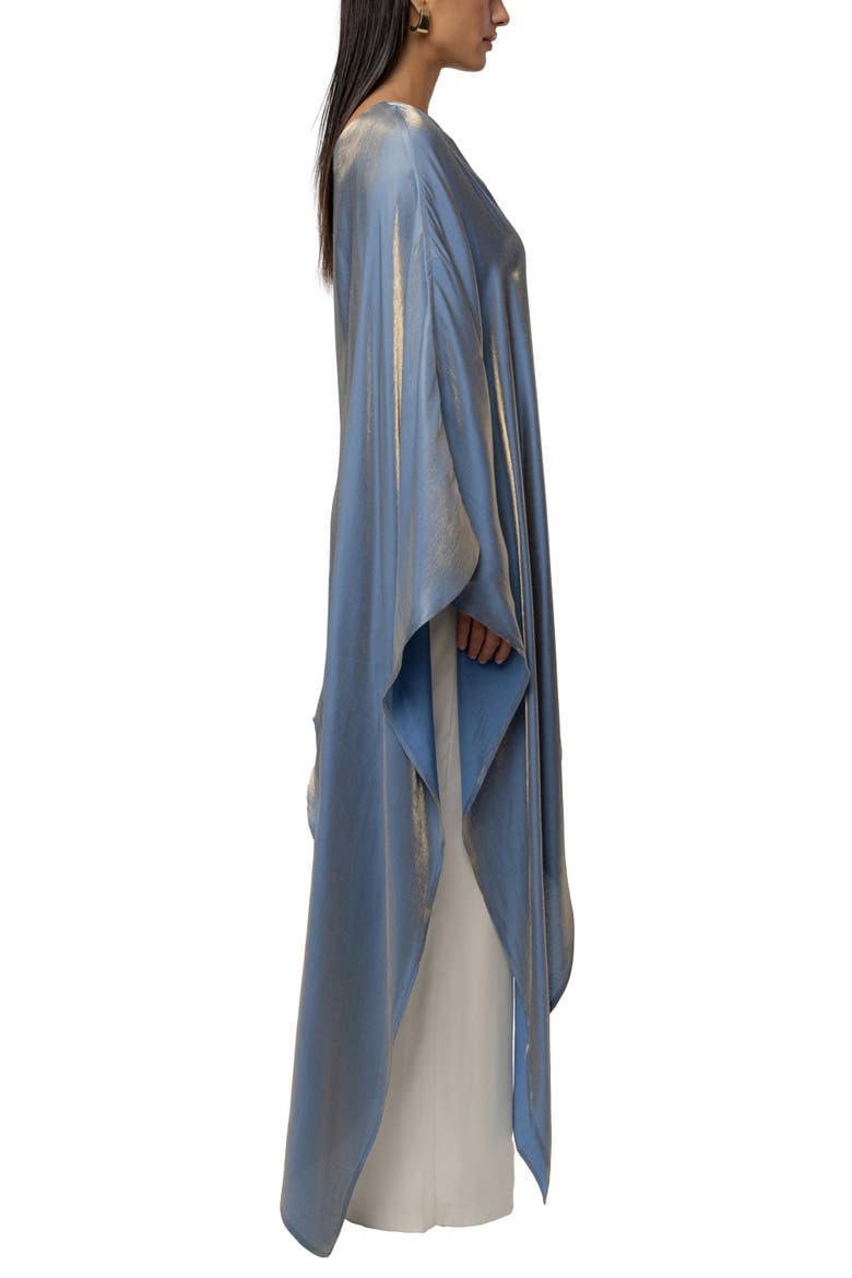 Cher Iridescent Top, Alternate, color, Blue