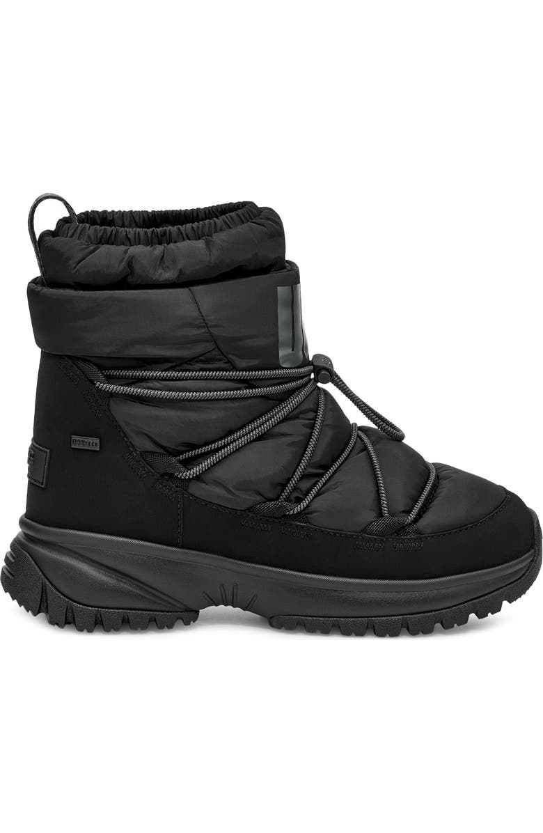 UGG<sup>®</sup> Yose Genuine Shearling Lined Mid Puffer Boot, Alternate, color,