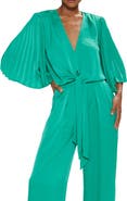 Ramy Brook Salma Pleated Sleeve Top