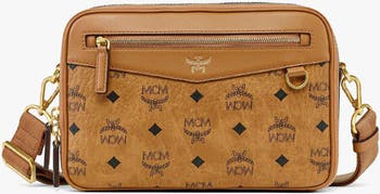 Diamond Camera Bag in Visetos