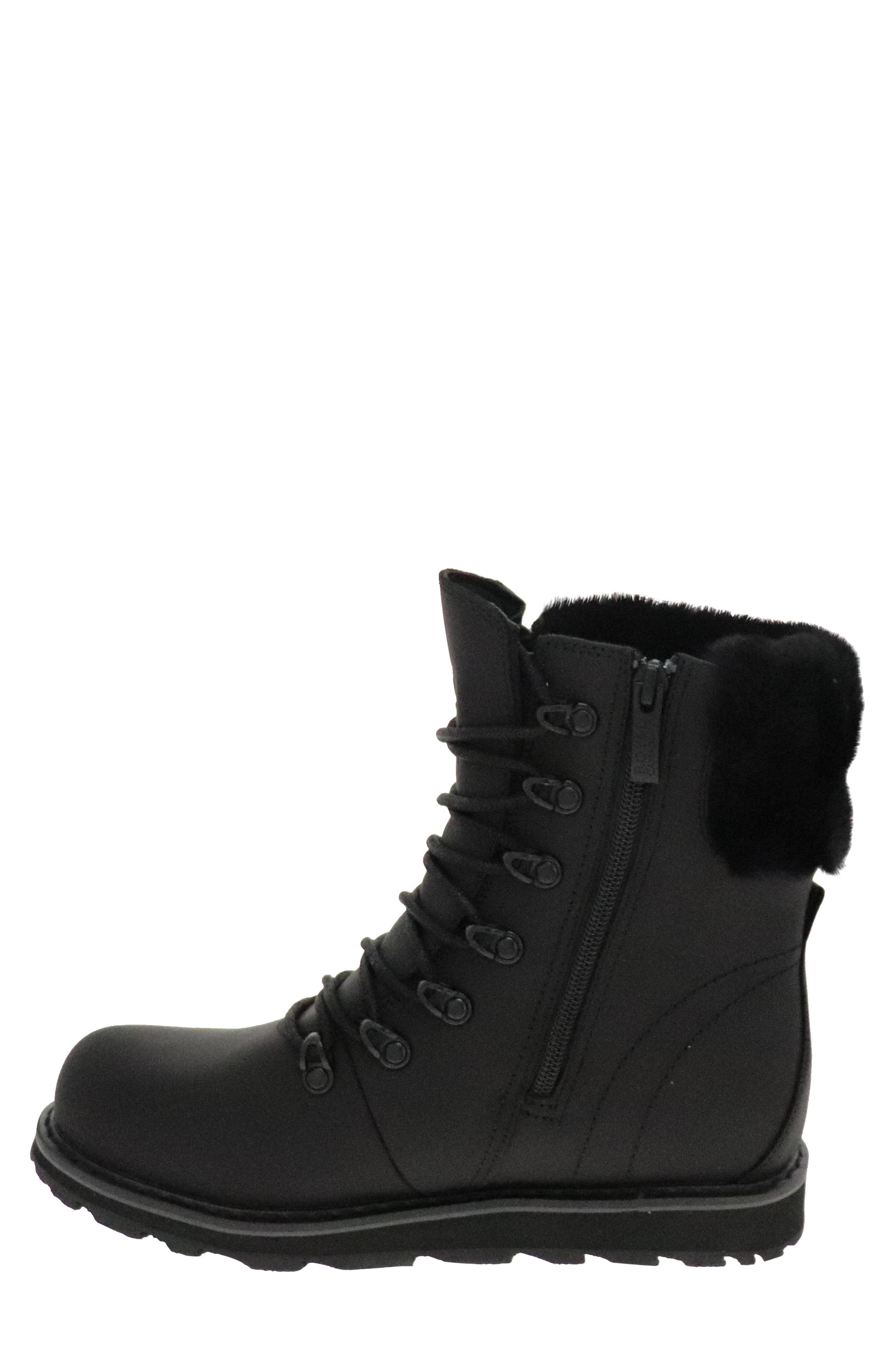 Royal Canadian Cambridge Waterproof Boot with Genuine Shearling Trim, Alternate, color, 