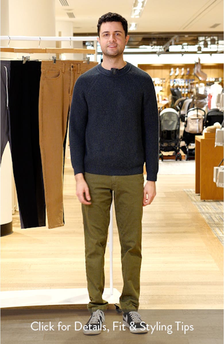 Inverness Rib Crewneck Sweater, sales video thumbnail