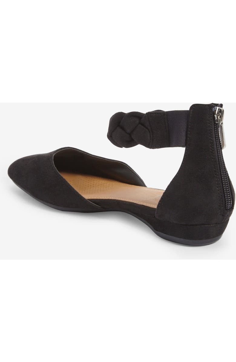 Comfortview The Rayna Flat, Alternate, color, Black