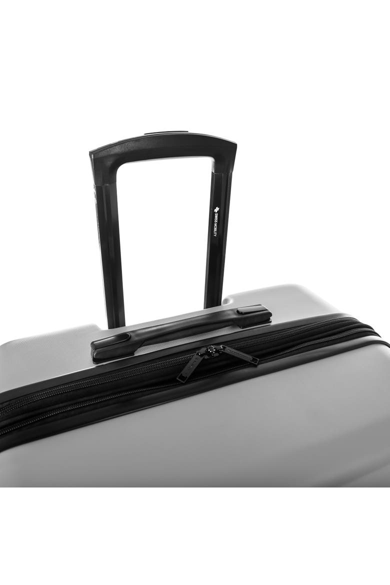 LGA Hardside Large Luggage, Alternate, color, Silver