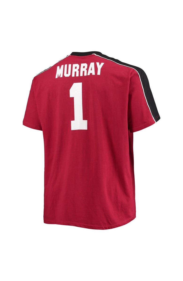 FANATICS Men's Fanatics Branded Kyler Murray Cardinal Arizona Cardinals Big & Tall Sleeve Panel Player Name & Number T-Shirt, Alternate, color, Cardinal