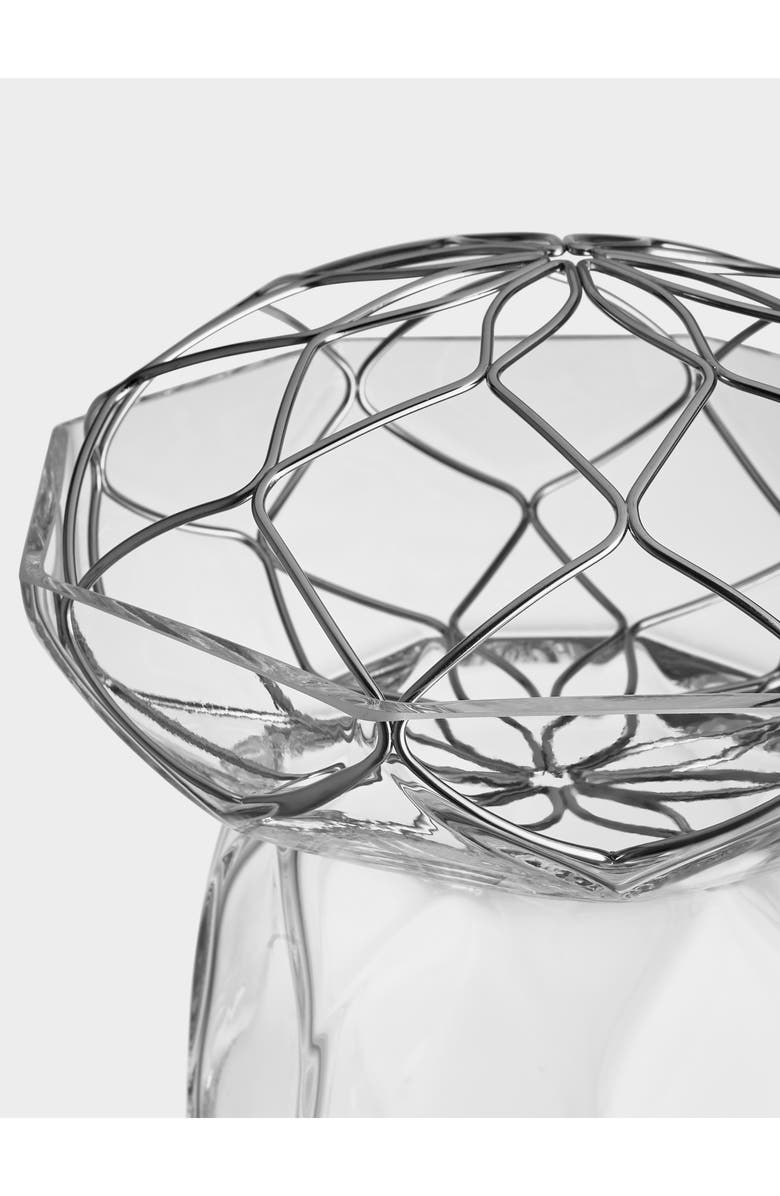 Orrefors Bloom High Vase, Alternate, color, Clear