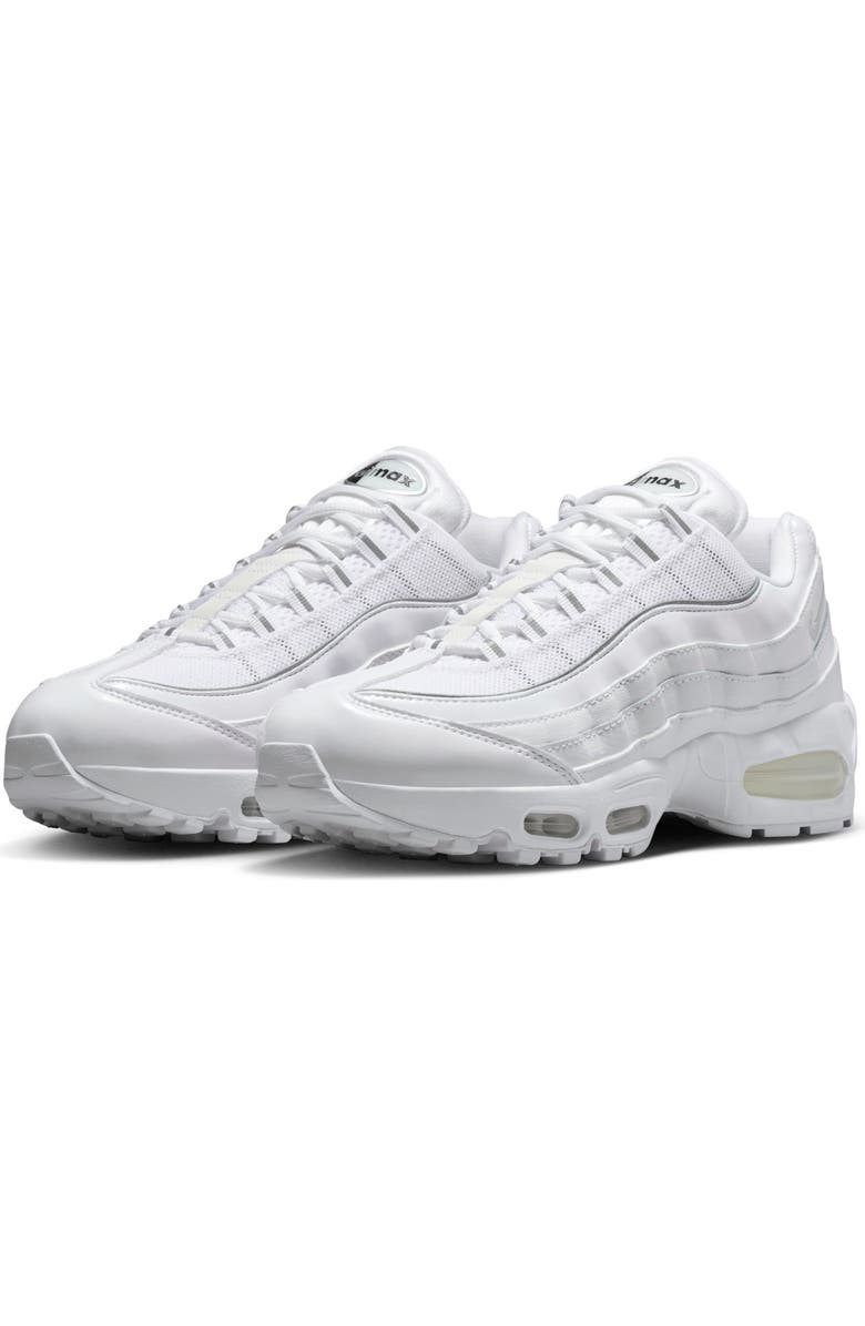 Nike Air Max 95 Big Bubble Sneaker, Main, color, White/ Silver/ Black
