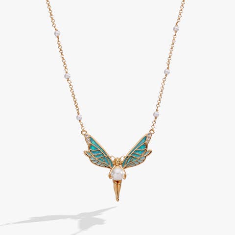 Fae Wings Fairy Pendant Necklace