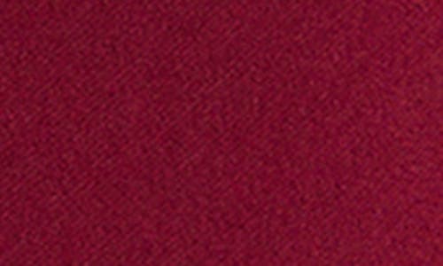 Shop Kenneth Cole One-button Stretch Crepe Blazer In Wineberry