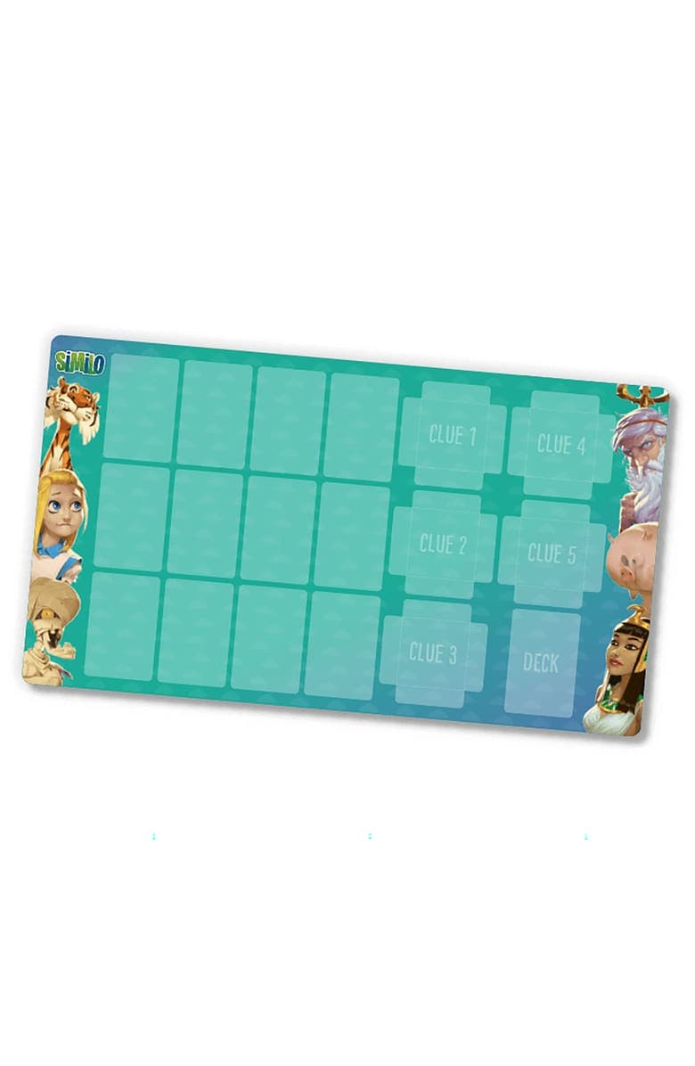 Horrible Guild Similo Player Mat Accessory For Similo Card Game, 24 X 13.75 Inches, Main, color, Multicolored