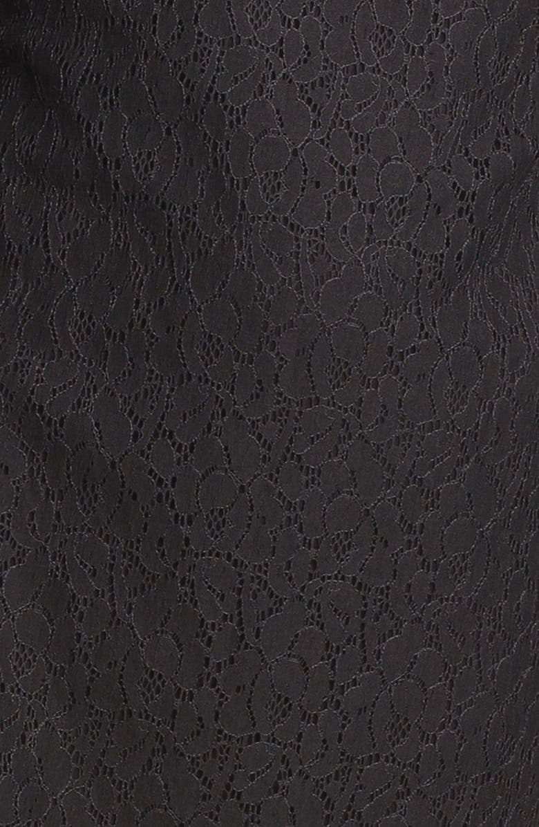 HIDDEN HEART Lace Shift Dress, Alternate, color, 