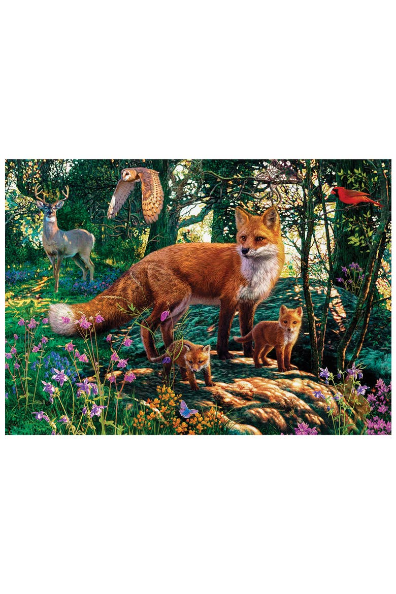 The Woodlands 500 Piece Jigsaw Puzzle, Alternate, color, Multicolor