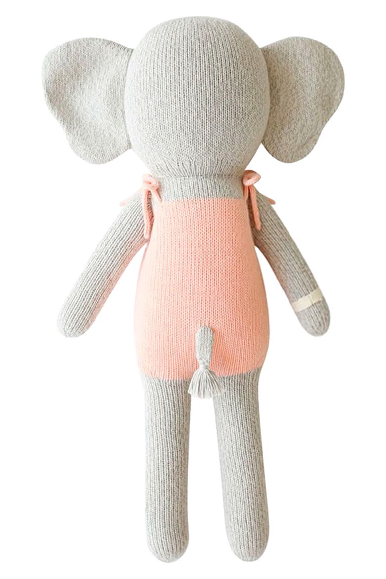 cuddle + kind Mini Eloise the Elephant Stuffed Animal, Alternate, color, PINK