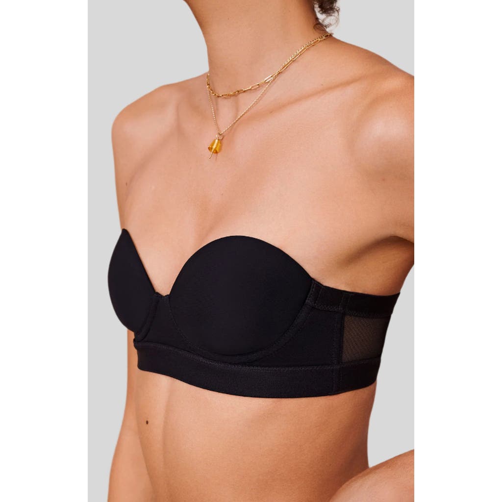 Pepper Mvp Multiway Strapless Bra In Black