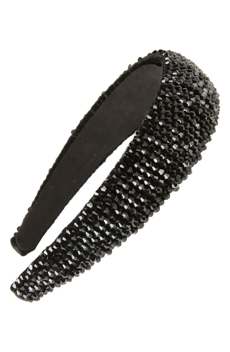 NATASHA Tasha Large Beaded Headband, Main, color, 