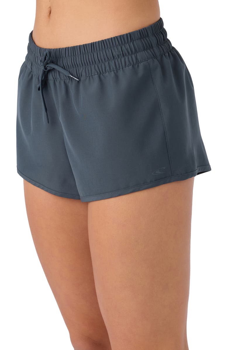 O'Neill Balboa Saltwater Essentials Cover-Up Shorts, Alternate, color, Slate