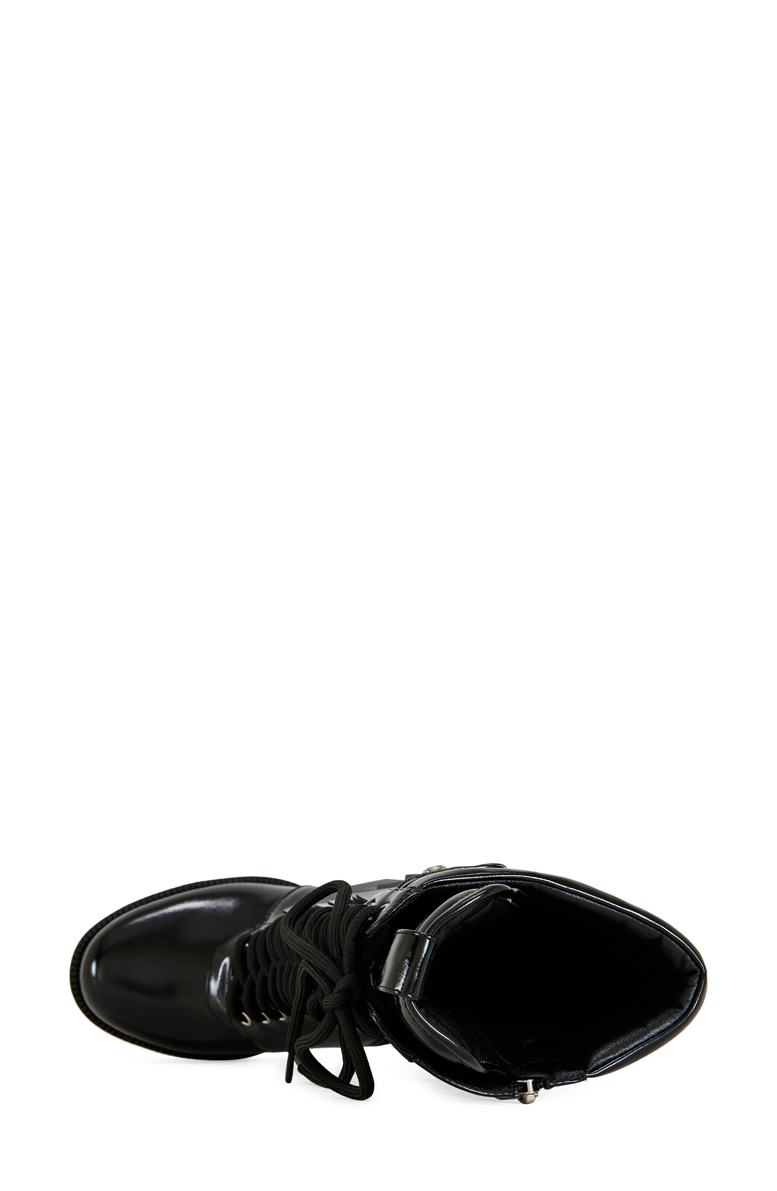 AZALEA WANG Gernot Platform Bootie, Alternate, color, Black