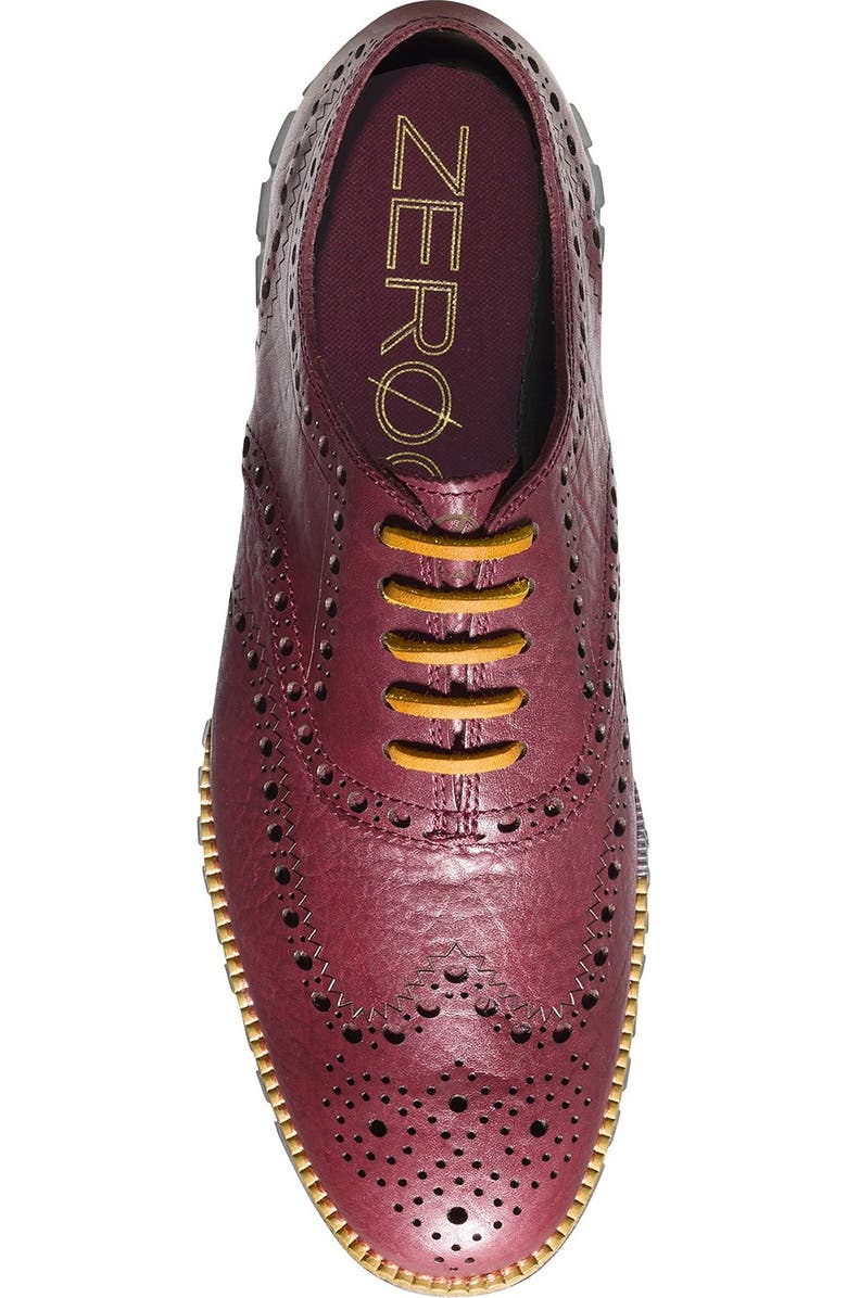 Cole Haan ZeroGrand Wingtip Oxford Sneaker, Alternate, color,