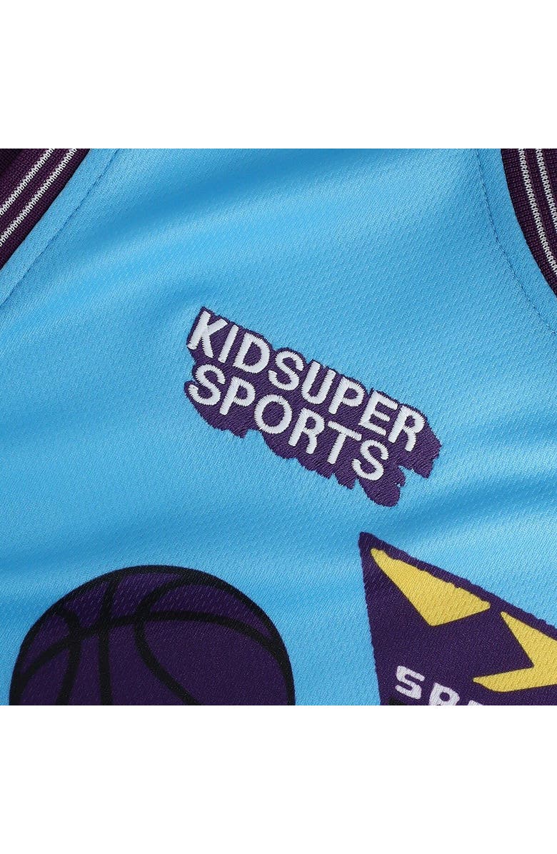 NBA X KIDSUPER Unisex NBA & KidSuper Studios by Fanatics Blue Sacramento Kings Hometown Jersey, Alternate, color,