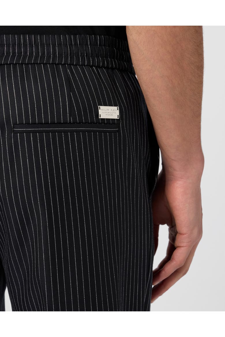 Classic Tracksuit Pants Stripes Stripes Men, Alternate, color, black