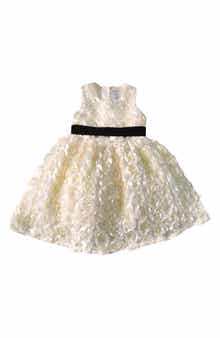Kids' Textured Roses Dress