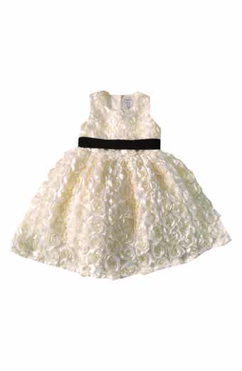 Kids' Textured Roses Dress