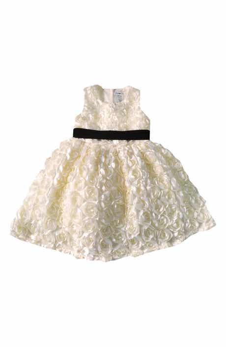 Kids' Textured Roses Dress
