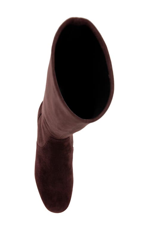 Gentle Souls By Kenneth Cole Emma Stretch Knee High Boot In Burgundy
