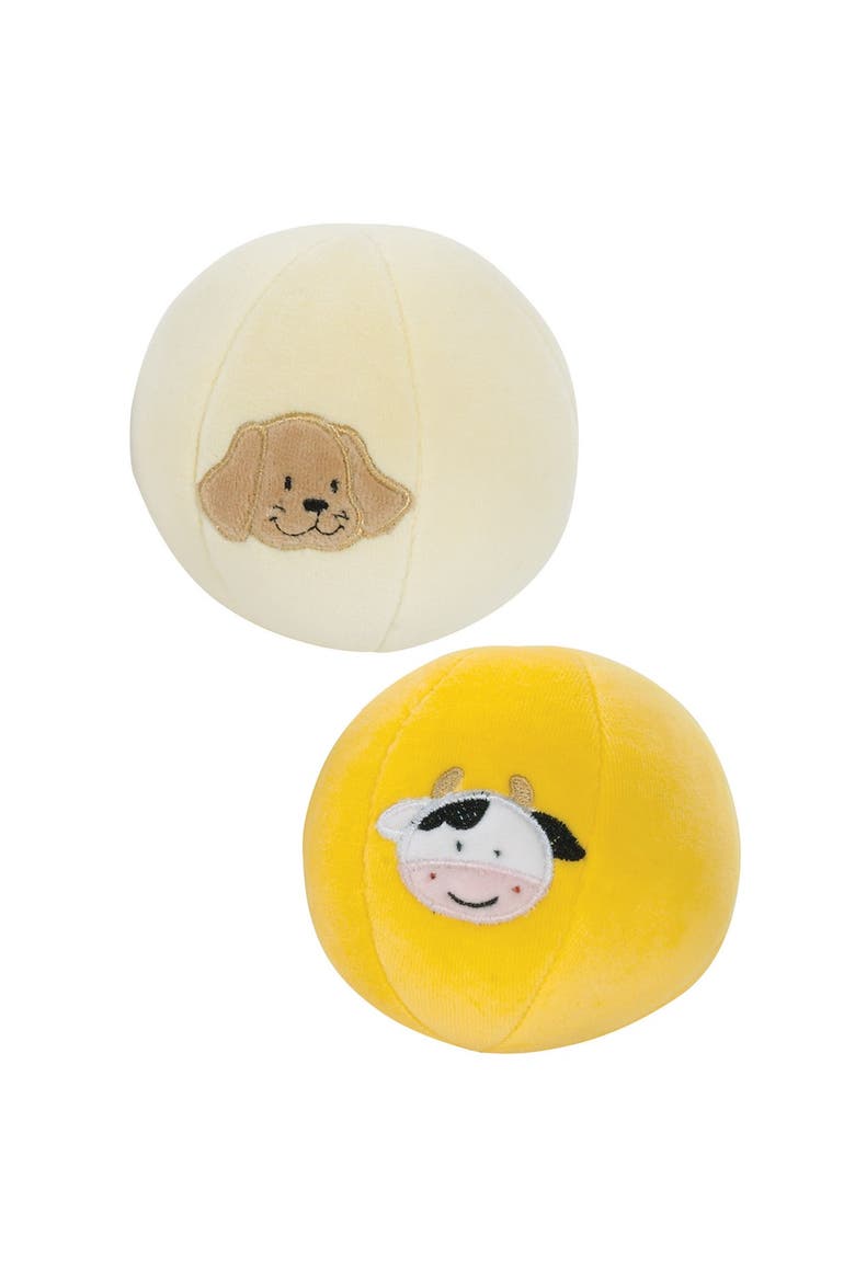 Soft-Color Ball - 6 Balls, Alternate, color, Multicolored