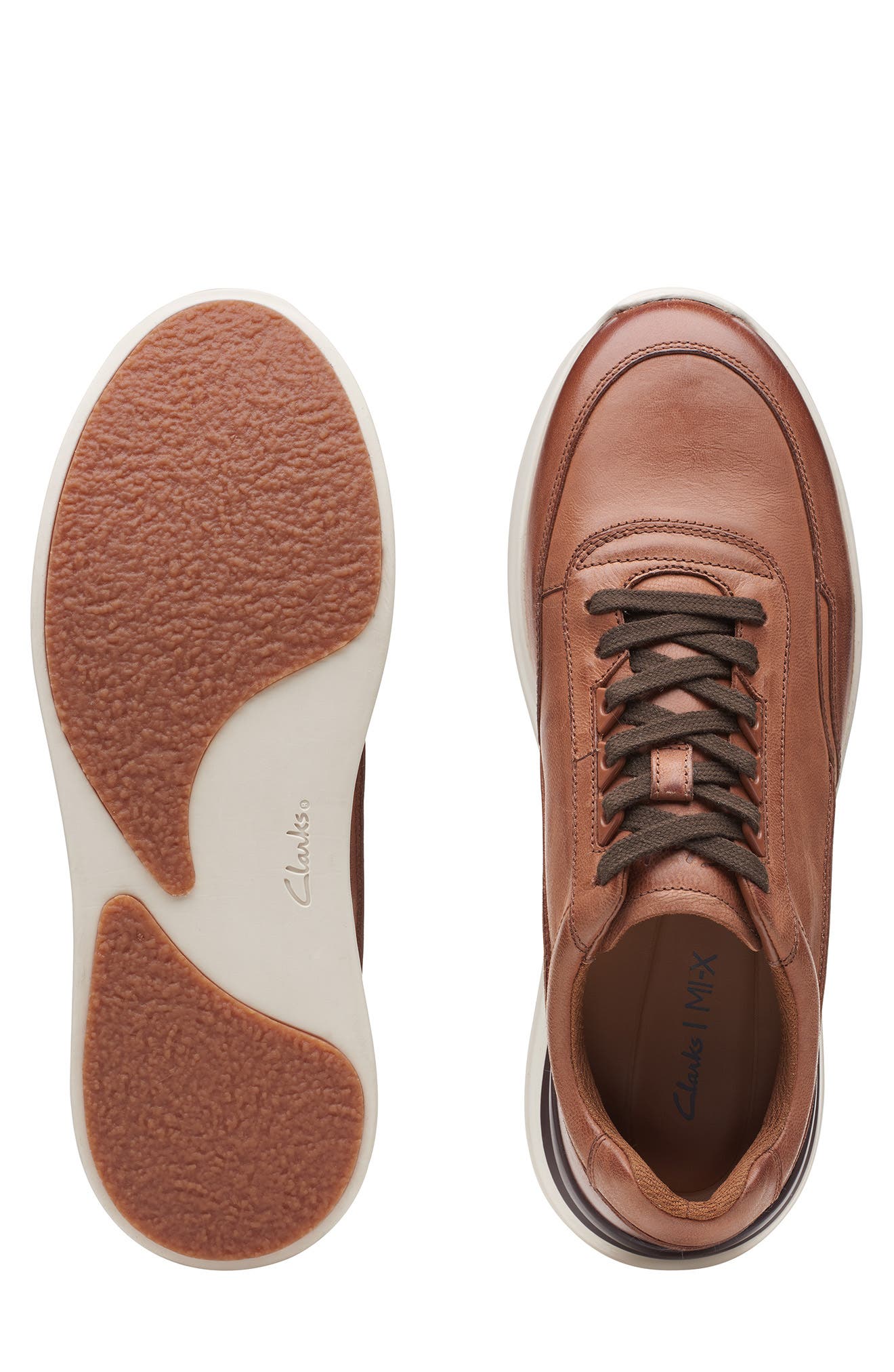 Race Lite Sneaker, Alternate, color, TAN LEATHER