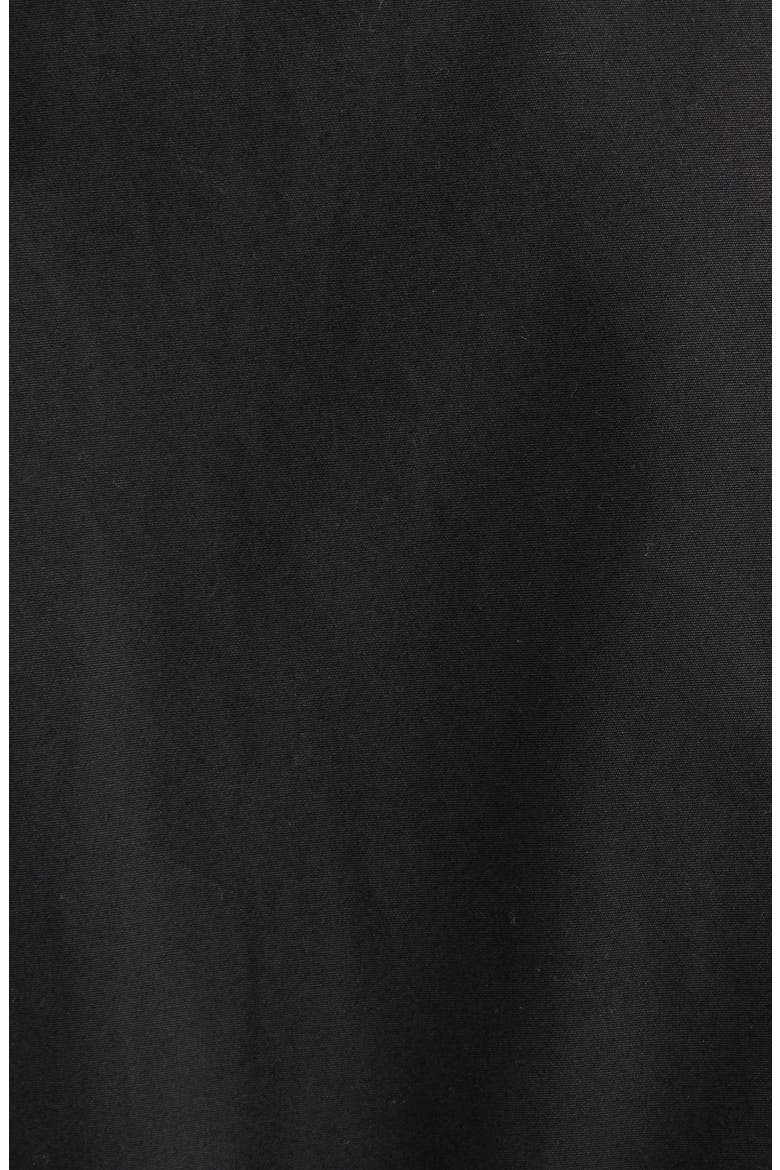 Dog Ear Ripped Cotton Jacket, Alternate, color, BLACK