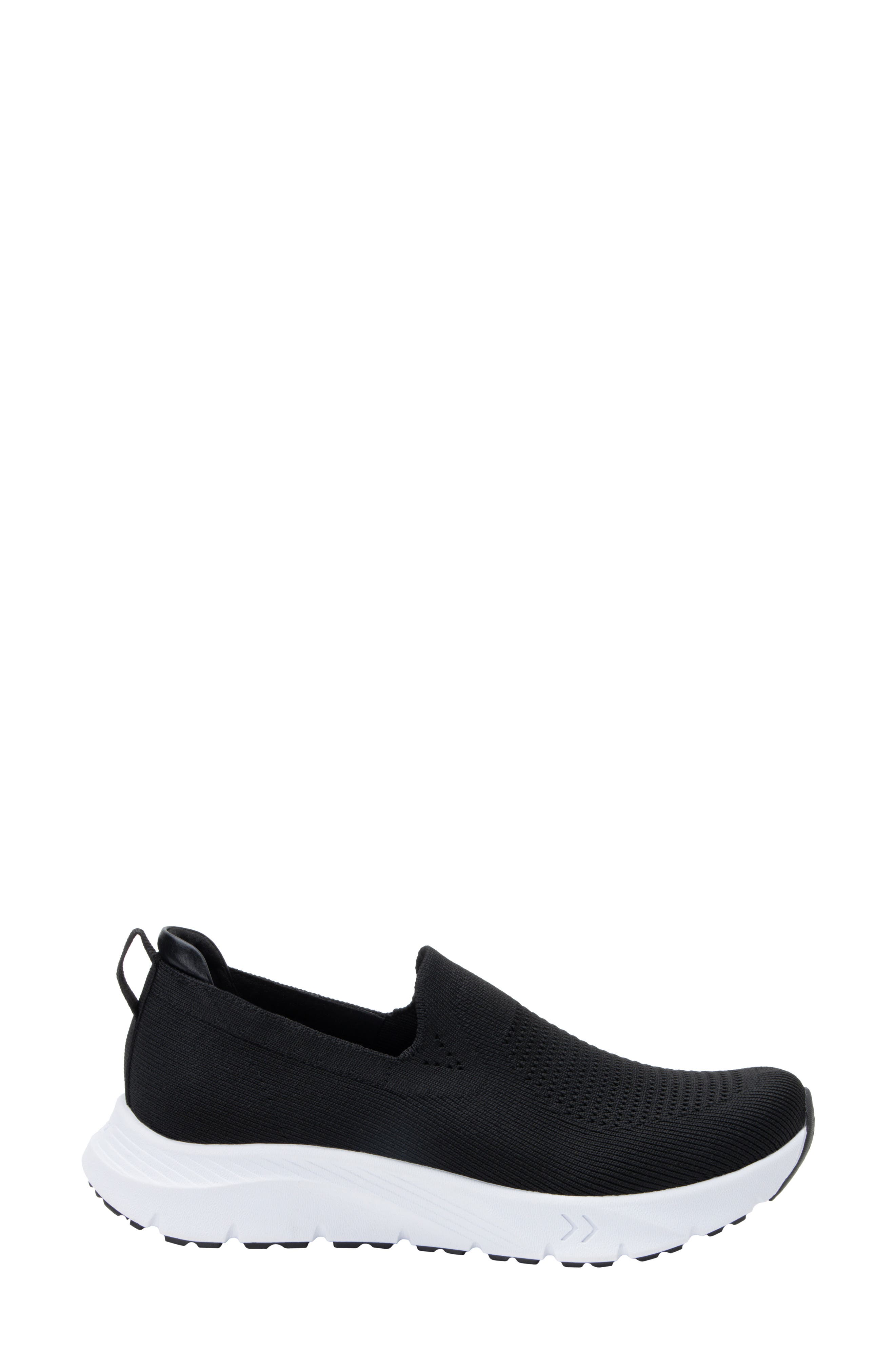Alegria by PG Lite Waze Slip-On Sneaker, Alternate, color, Black Top