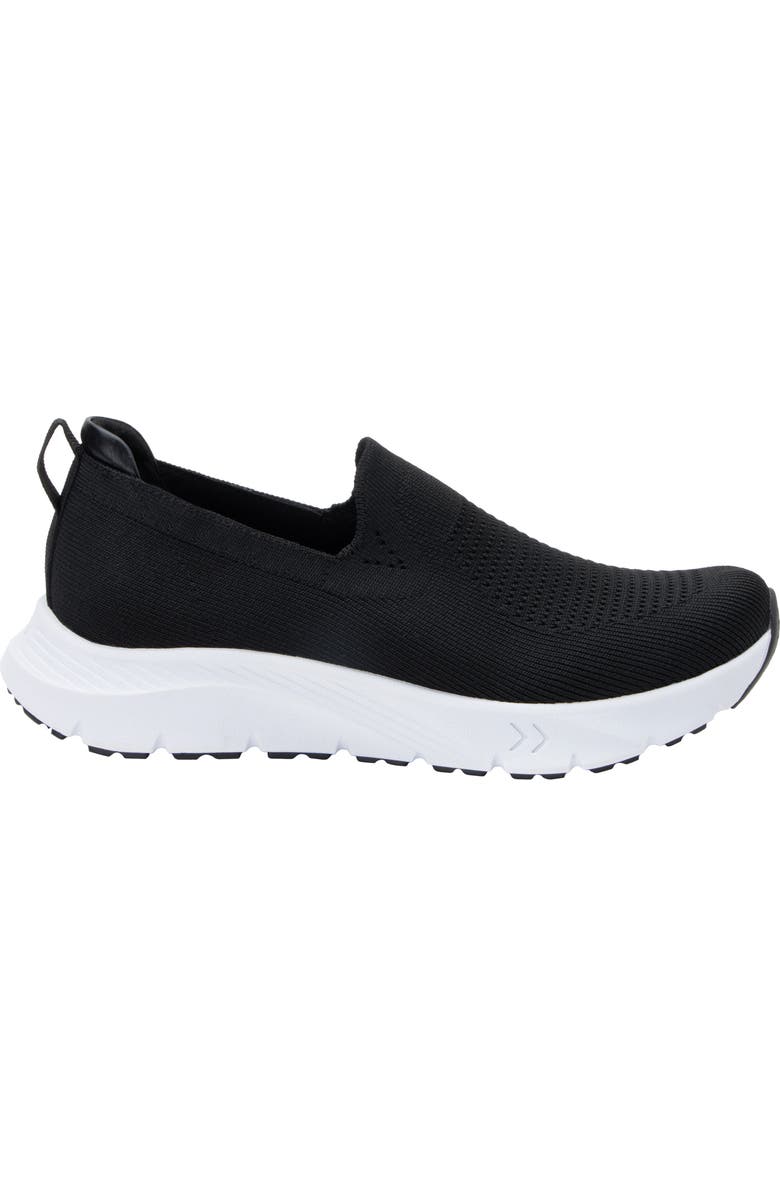 Alegria by PG Lite Waze Slip-On Sneaker, Alternate, color, Black Top
