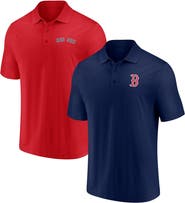 FANATICS Men's Fanatics Branded Navy/Red Boston Red Sox Dueling Logos Polo Combo Set