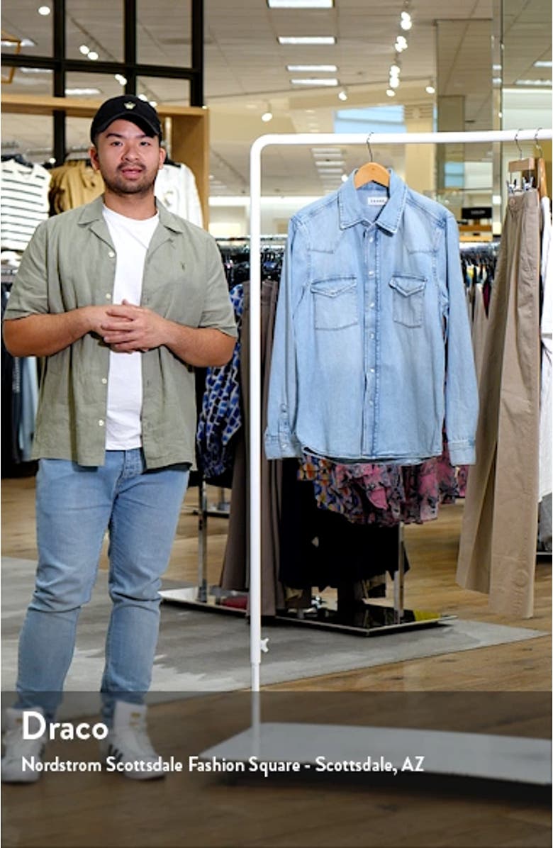 Western Denim Snap-Up Shirt, sales video thumbnail