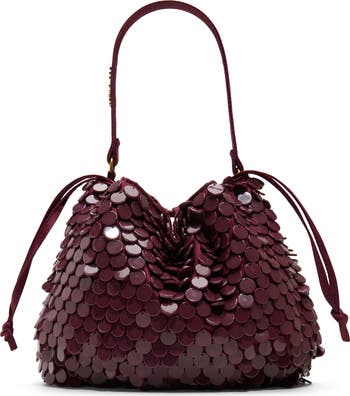 Coral Drawstring Bag