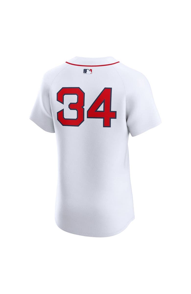 Nike Men's Nike David Ortiz White Boston Red Sox Home Elite Jersey, Alternate, color, White